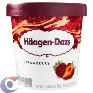 Sorvete Häagen-Dazs Morango 473ml