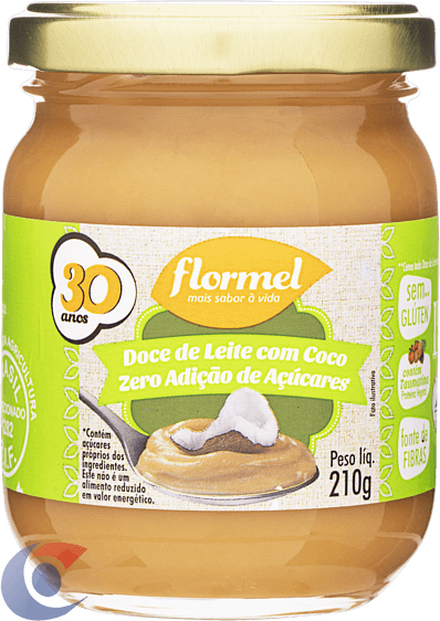 DOCE-LEIT-CREM-FLORMEL-ZERO-210G-COC