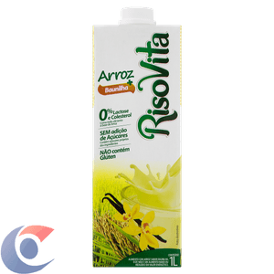 Bebida De Arroz Risovita Baunilha 1l