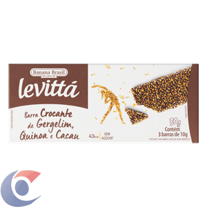 Barra De Sementes Levittá Com Gergelim E Quinoa 30g