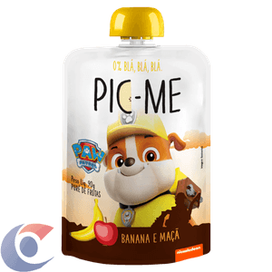 Purê Frutas Pic Me Disney Banana E Maçã 90g