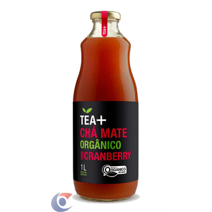 Chá Mate Orgânico Tea Mais Cranberry 1l