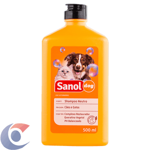 Shampoo Para Cães Sanol Dog Neutro 500ml