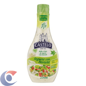 Molho Para Salada Castelo Iogurte Com Hortelã 236ml