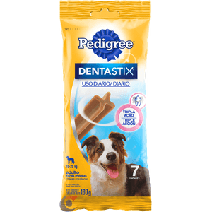 Ração Pedigree Dentastix Raças Médias 180g