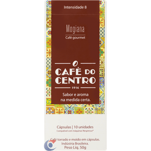 Café Capsulas Do Centro Mogiana 10 Un