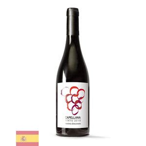 Vinho Espanhol Tinto Fino Seco Capellana 750ml