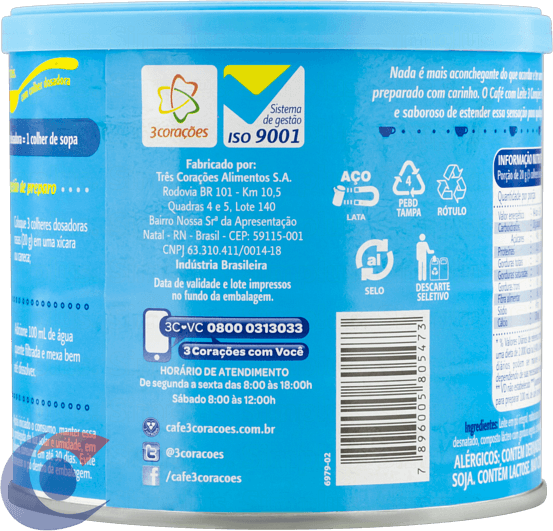 CAFE-C-LEIT-3CORAC-S-ACU-265G