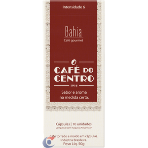 Café Capsulas Do Centro Bahia 10 Un