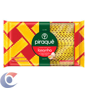 Massa Com Ovos Piraquê Lasanha 500g