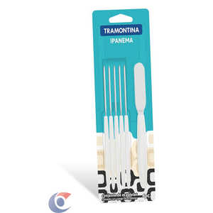 Conjunto De Espátulas Brancas Tramontina