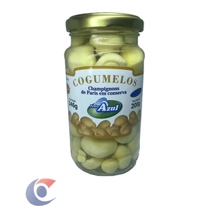 Cogumelos Champing De Paris Conserva Inteiro Pedra Azul 200g
