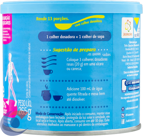 CAFE-C-LEIT-3CORAC-S-ACU-265G