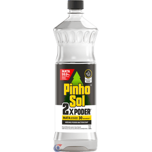 Desinfetante Pinho Sol 2x Poder Fragrância Suave 1l