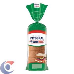Pão De Forma Integral Seven Boys 450g