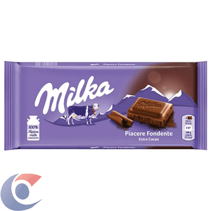 CHOC MILKA 100G DARK EXT COCA