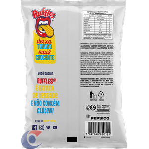 Batata Frita Ondulada Original Elma Chips Ruffles Pacote 40g
