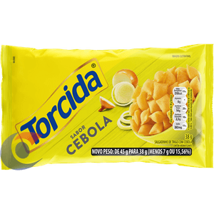 Salgadinho De Trigo Cebola Torcida Pacote 38g