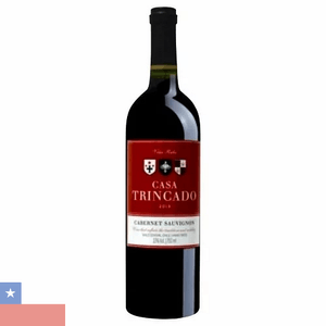 Vinho Chileno Tinto Casa Trincado Cabernet Sauvignon 750ml