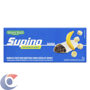 Barra De Cereal Supino Light Branco 72g