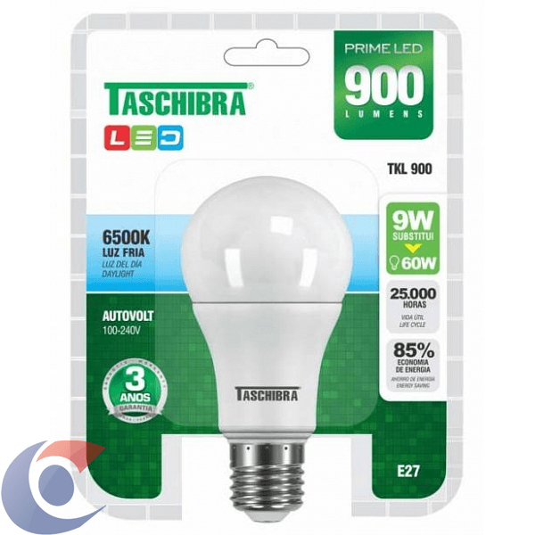 LAMP-LED-TASCHIBRA-TKL-60-9W-6500K
