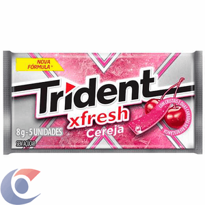 Chiclete Trident Fresh Cereja 21x8g