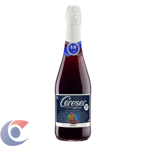 Bebida Gaseificada Sidra Cereser Uva Sem Álcool 660ml