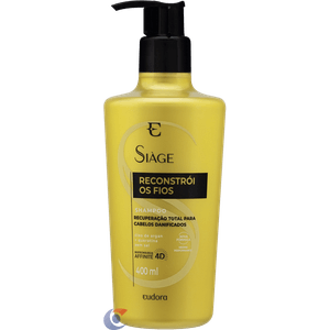 Shampoo Eudora Reconstrói Os Fios 400gr