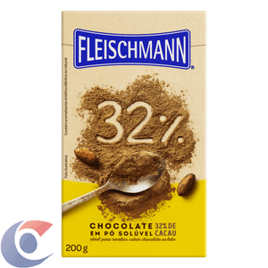 CHOCOLATE EM PO FLEISCHMANN SOLUVEL 200G