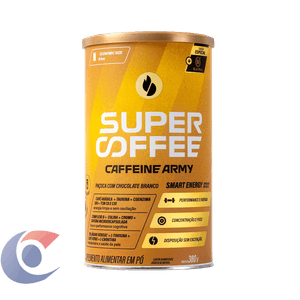 Supercoffee 3.0 Caffeine Army 380g Paçoca Com Chocolate Branco