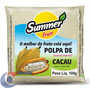 POLPA FRUTA SUMMER FRUIT CACAU 100GR