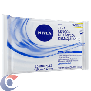 Lenço De Limpeza Nivea Demaquilante 3 Em 1