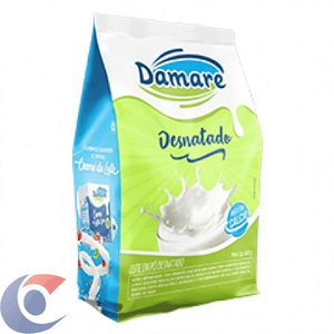 Leite Em Pó Desnatado Damare Pouch 600g