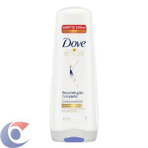 Condicionador Dove Reconstrução Completa Leve Mais E Pague Menos 400ml