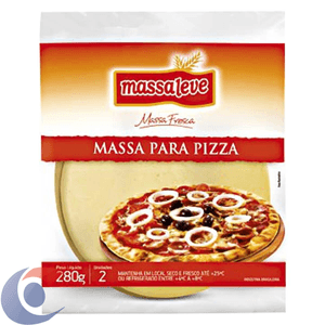 Massa Para Pizza Massa Leve Média Un