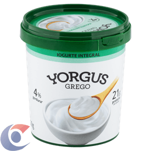 Iogurte Integral Yorgus 4% De Gordura 500g