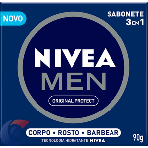 Sabonete Nívea Men 3 Em 1 Original 90g