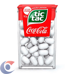 Pastilha Tic Tac Coca Cola 14,5g