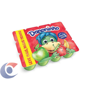 Danoninho Petit Suisse Morango, Banana E Maçã-Verde 480g