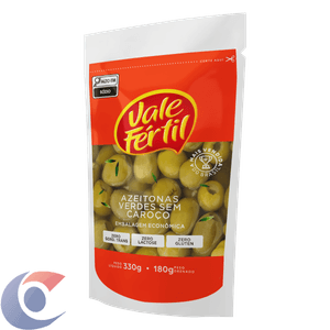 Azeitona Verde Vale Fértil Sem Caroço Doy Pack 180g