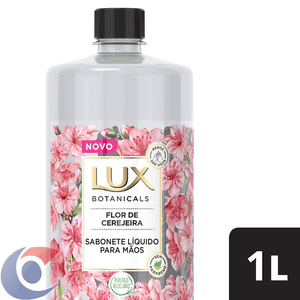 Sabonete Líquido Para Corpo E Mãos Lux Botanicals Flor De Cerejeira 1l