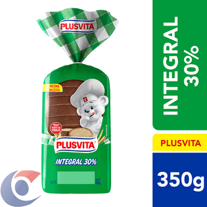 Pão De Forma Plusvita Integral Mini 350g