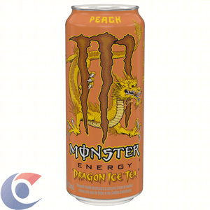 Energético Monster Dragon Ice Tea Pêssego 473ml