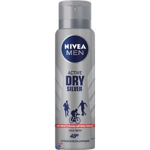 Desodorante Aerosol Nivea For Men Silver Protect 90g