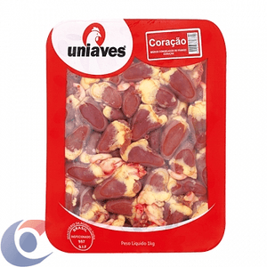 Coração De Frango Uniaves Bandeja 1kg