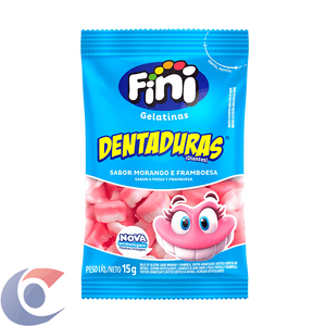 Bala Fini Mini Dentaduras 15g