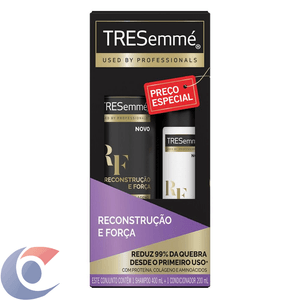 Kit Shampoo 400ml + Condicionador 200ml Tresemmé Reconstrução E Força