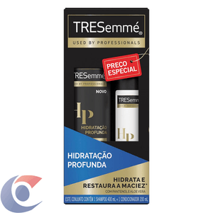 Kit Shampoo 400ml + Condicionador 200ml Tresemmé Hidratação Profunda