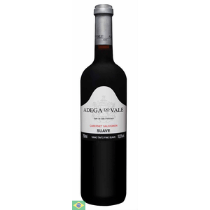 Vinho Nacional Tinto Suave Adega Do Vale Cabernet Sauvignon 750ml