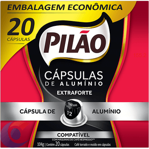 Café Em Cápsulas Pilão Expreso Extraforte 12 104g